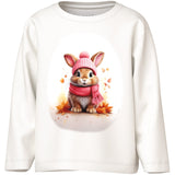 Name It Cloud Dancer Autumn Bunny Nmfvotea Ls Nreg Topp