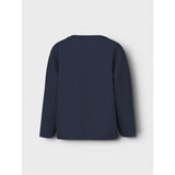 Name It Navy Blazer Hot Cocoa Unicorn Nmfvotea Ls Nreg Topp