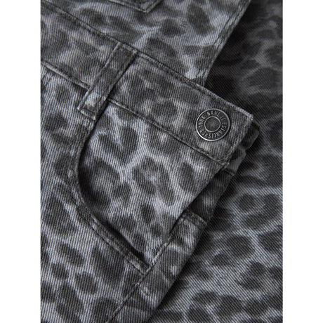 Name It Night Owl Grey Leopard Nmfophelia Twi Spencer Klänning 4444-Td