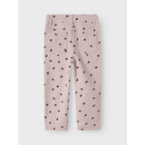 Name It Burnished Lilac Heart Nmfrose Straight Aop Twill Byxor 7218-Yf