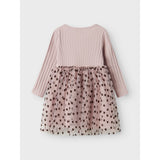Name It Burnished Lilac Nmfnea Ls Tyll Klänning