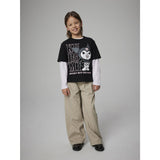 Name It Black Nkfakisa Kuromi Ss Nreg Topp Box Sky