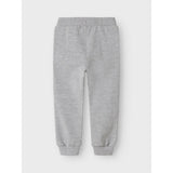 Name It Grey Melange Nmmadam Spider Nreg Sweat Byxor Bru Mar