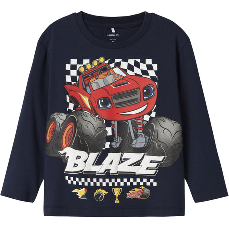 Name It Navy Blazer Nmmaman Blaze Ls Nreg Topp Vde