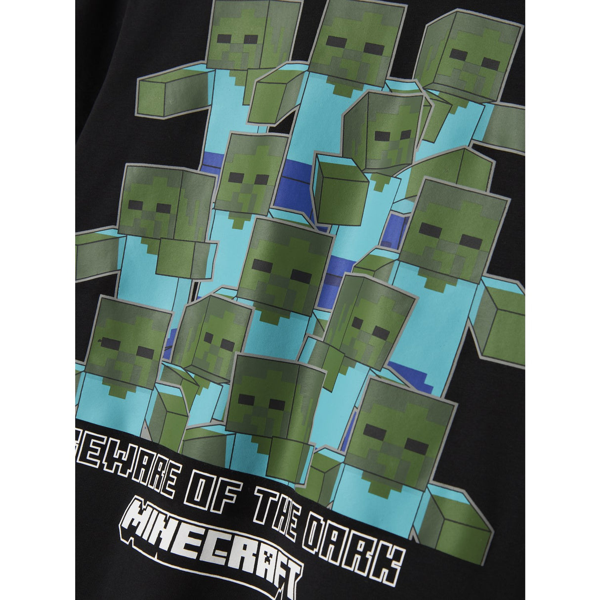 Name It Black Nkmsumba Minecraft Ss Nreg Topp Box Bfu