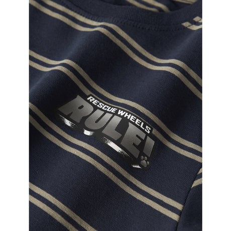 Name It Navy Blazer Nmmsofus Paw Ls Nreg Topp Box Cplg