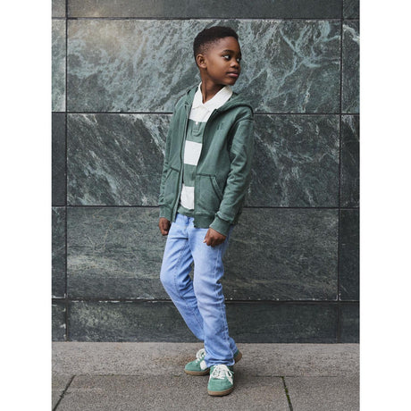 Name It Cloud Dancer Garden Topiary Nkmnutiva Ls Rlx Pikétröja