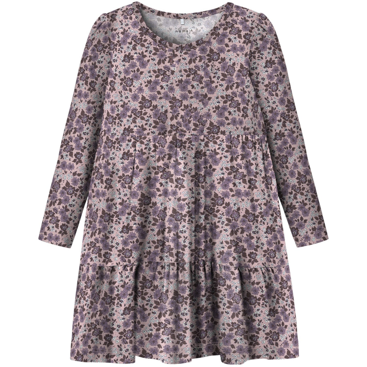 Name It Burnished Lilac Nmfoalia Ls Klänning
