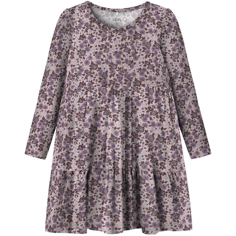 Name It Burnished Lilac Nmfoalia Ls Klänning