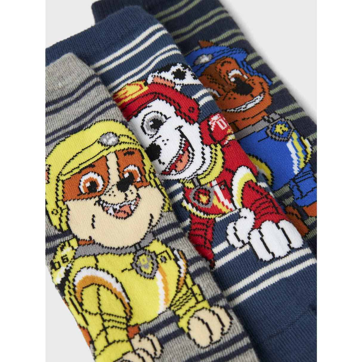 Name It Insignia Blue Nmmsommer Paw 3-Pack Strumpor Cplg