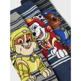 Name It Insignia Blue Nmmsommer Paw 3-Pack Strumpor Cplg