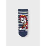 Name It Insignia Blue Nmmsommer Paw 3-Pack Strumpor Cplg