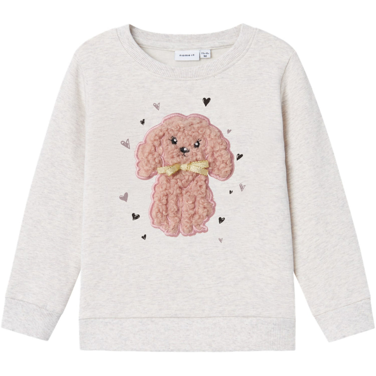 Name It Peyote Melange Nmfnuruby Nreg Sweat Bru