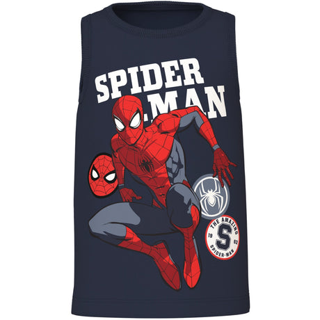 Name It Navy Blazer Nmmovile Spiderman Tank Topp Mar