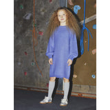 Name It Blue Ice Nkfomarian Ls Stickad Klänning