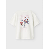 Name It Cloud Dancer Nkfnorla Ss Nreg Topp