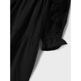 Name It Black Nkfnoparia Ls Klänning
