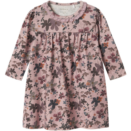 Name It Burnished Lilac Nbfnaline Ls Klänning