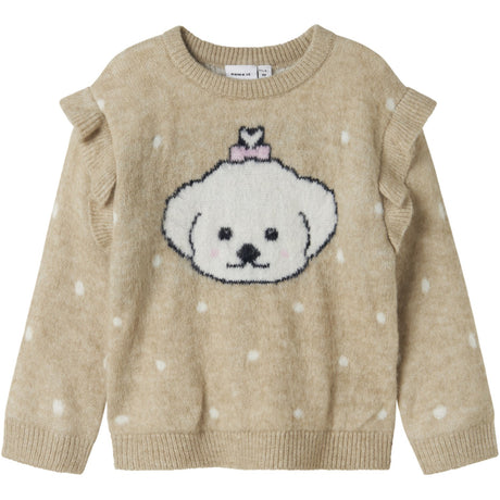 Name It Island Fossil Nmfnede Ls Stickad