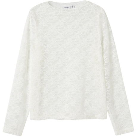 Name It Cloud Dancer Nkfnace Ls Topp