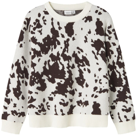 Name It Seal Brown Cow Nkforkide Ls Stickad Box