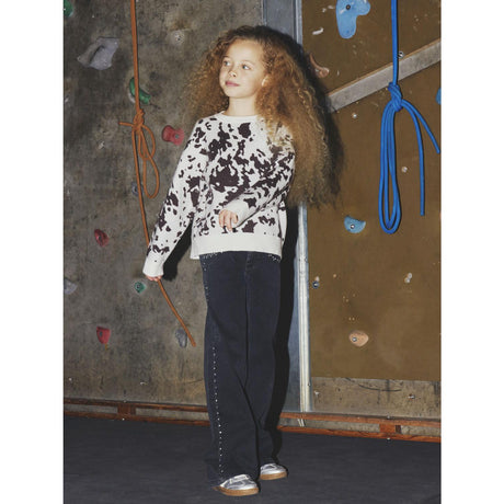 Name It Seal Brown Cow Nkforkide Ls Stickad Box