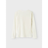 Name It Cloud Dancer Nkfodny Ls Slim Topp