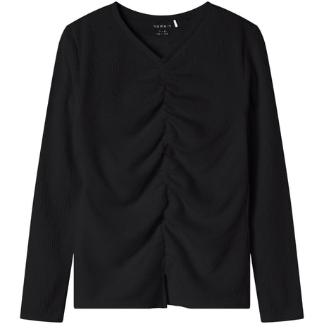Name It Black Nkfodny Ls Slim Topp
