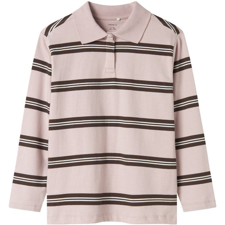 Name It Burnished Lilac Nkfobioma Nreg Pikétröja