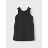 Name It Dark Grey Denim Nkfmonala Sl Loose Klänning 8810-Im O