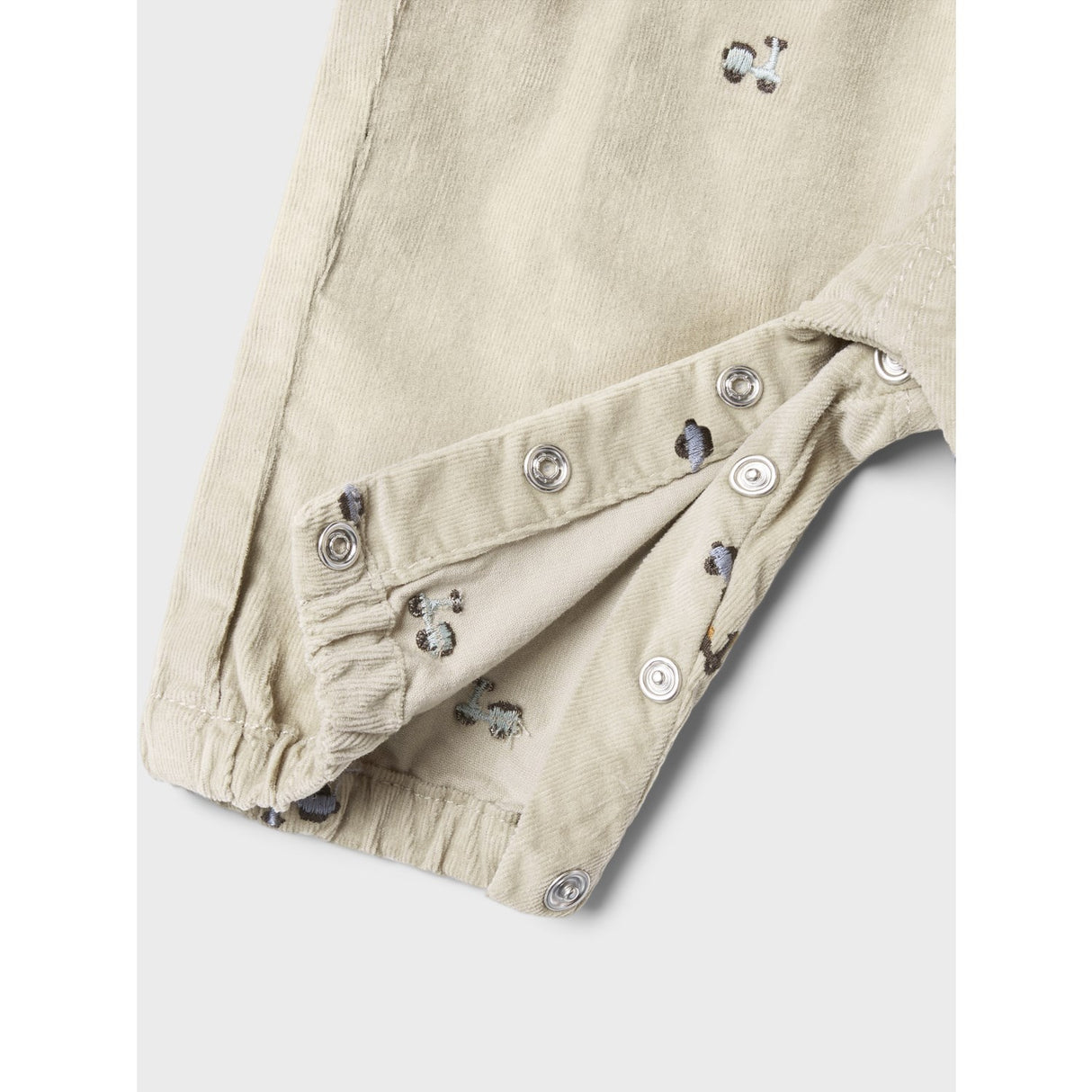 Name It Island Fossil Nbmryan Reg U R Emb Cord Overall 9500-Yt