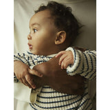 Name It Insignia Blue Cloud Dancer Nbmostripe Ls Stickad