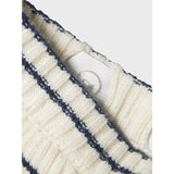 Name It Insignia Blue Cloud Dancer Nbmostripe Stickad Byxor