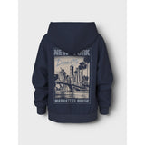Name It Navy Blazer 1986 New York Nkmvoltinus Nreg Sweat Card Wh Bru