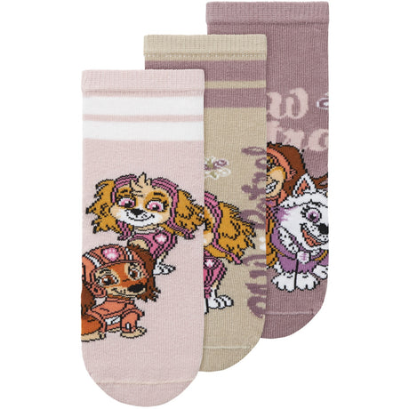 Name It Island Fossil Nmfsassa Paw 3-Pack Strumpor Cplg