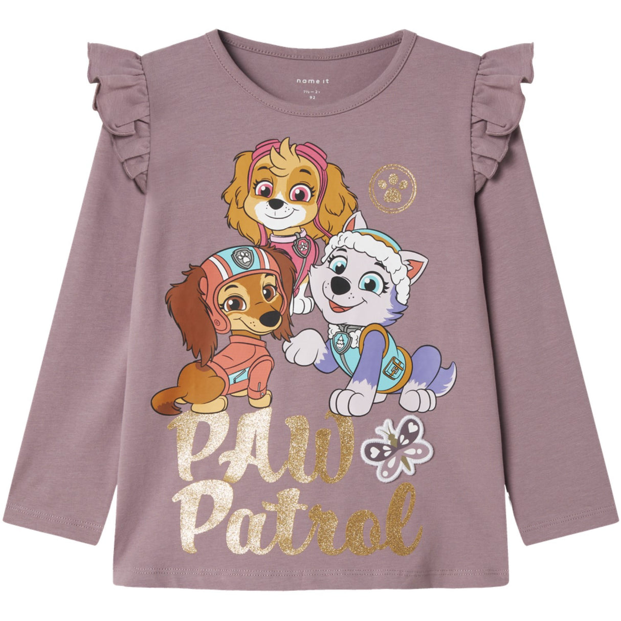 Name It Toadstool Nmfsabine Paw Ls Topp Box Cplg