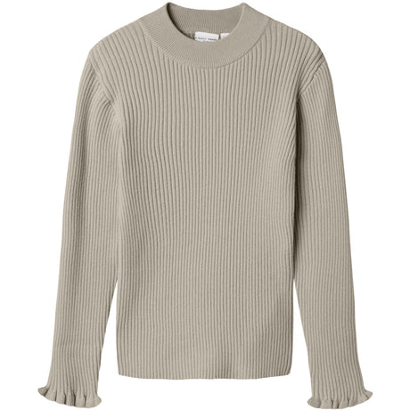 Name It Island Fossil Nkfvianna Ls Slim Stickad