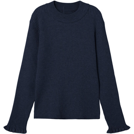 Name It Navy Blazer Nkfvianna Ls Slim Stickad