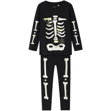 Name It Black Lemonade Nmnowen Nattkläder