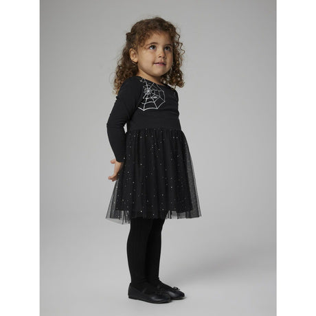 Name It Black Nmfolone Ls Klänning