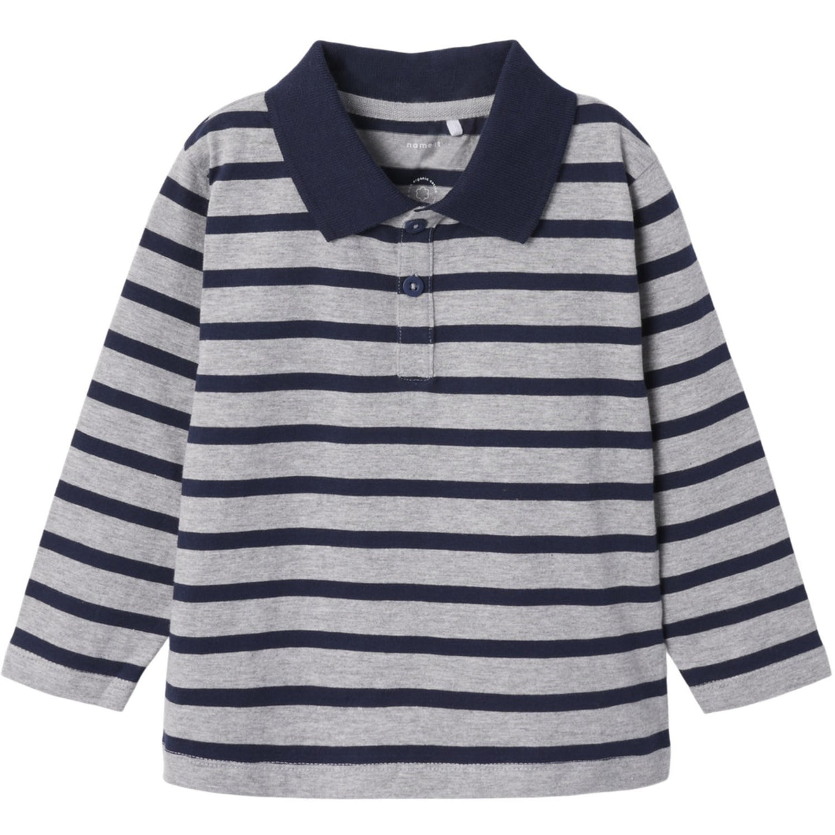 Name It Grey Melange Nmmotis Ls Nreg Pikétröja