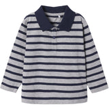 Name It Grey Melange Nmmotis Ls Nreg Pikétröja