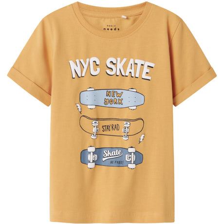 Name It Gold Earth Skateboards Nmmvux Ss Topp