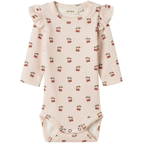 Lil'Atelier Silver Peony Nbflavo Eve Ls Slim Body Lil Noos