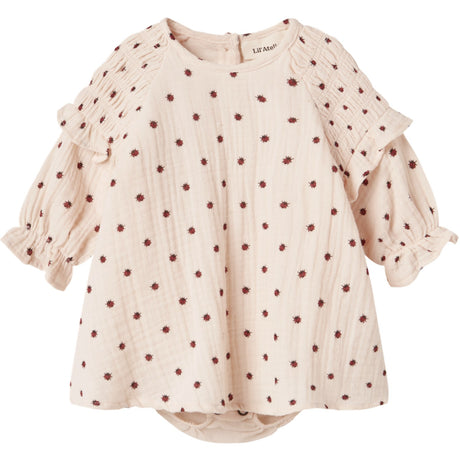 Lil'Atelier Silver Peony Nbflilia Ls Loose Skjorta Body Lil