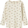 Lil'Atelier Turtledove Croissant Nmflavo Egi Ls Slim Topp Lil