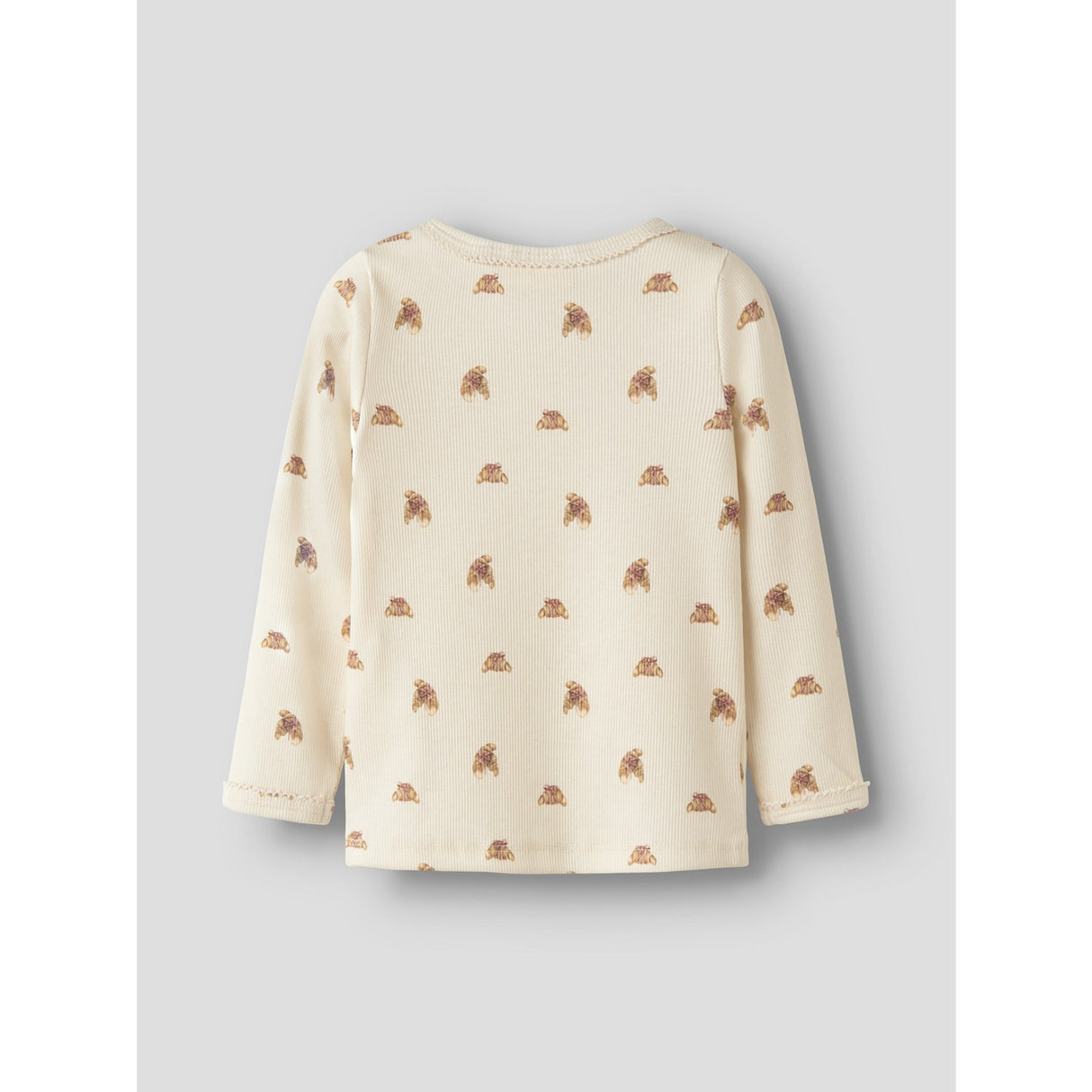 Lil'Atelier Turtledove Croissant Nmflavo Egi Ls Slim Topp Lil