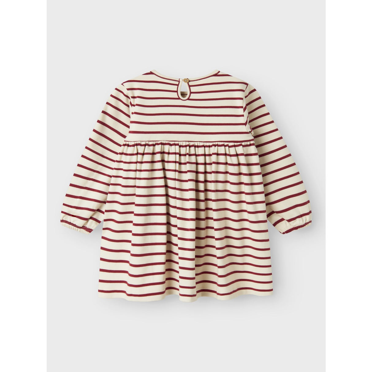 Lil'Atelier Turtledove Red Dahlia Nmflimia Ls Loose Klänning Lil