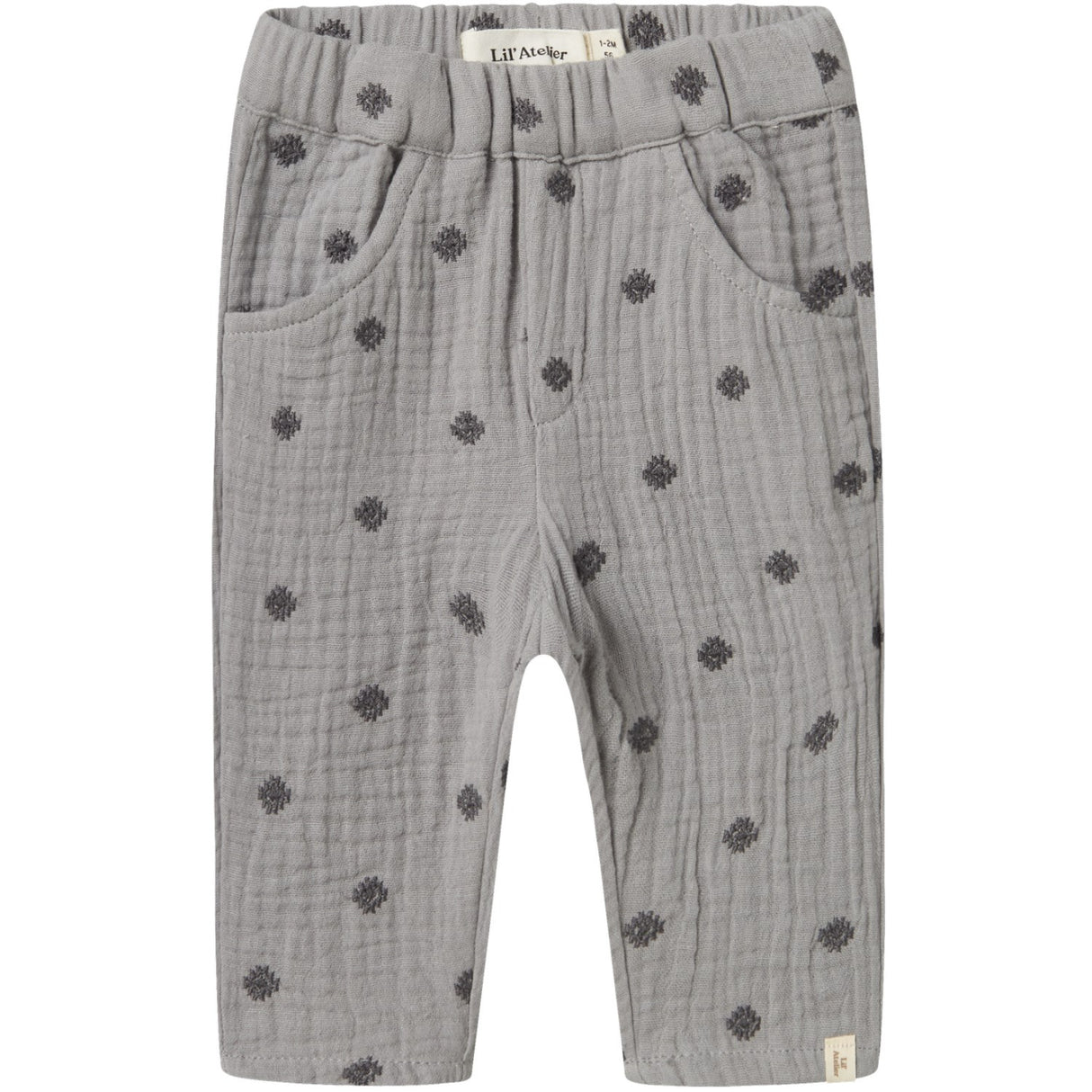 Lil'Atelier Ultimate Grey Nbmkoala Loose Byxor Lil