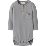 Lil'Atelier Ultimate Grey Nbmluno Ls Slim Body Lil